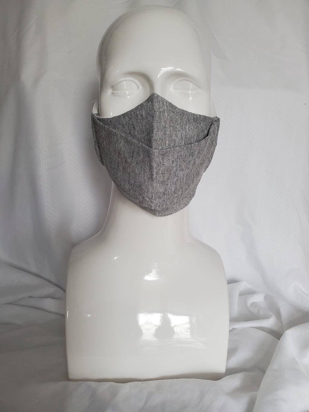 3D Mask-Heather Grey