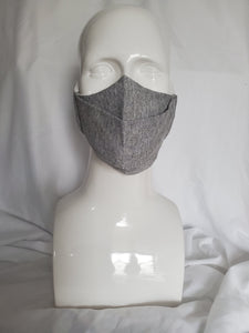 3D Mask-Heather Grey