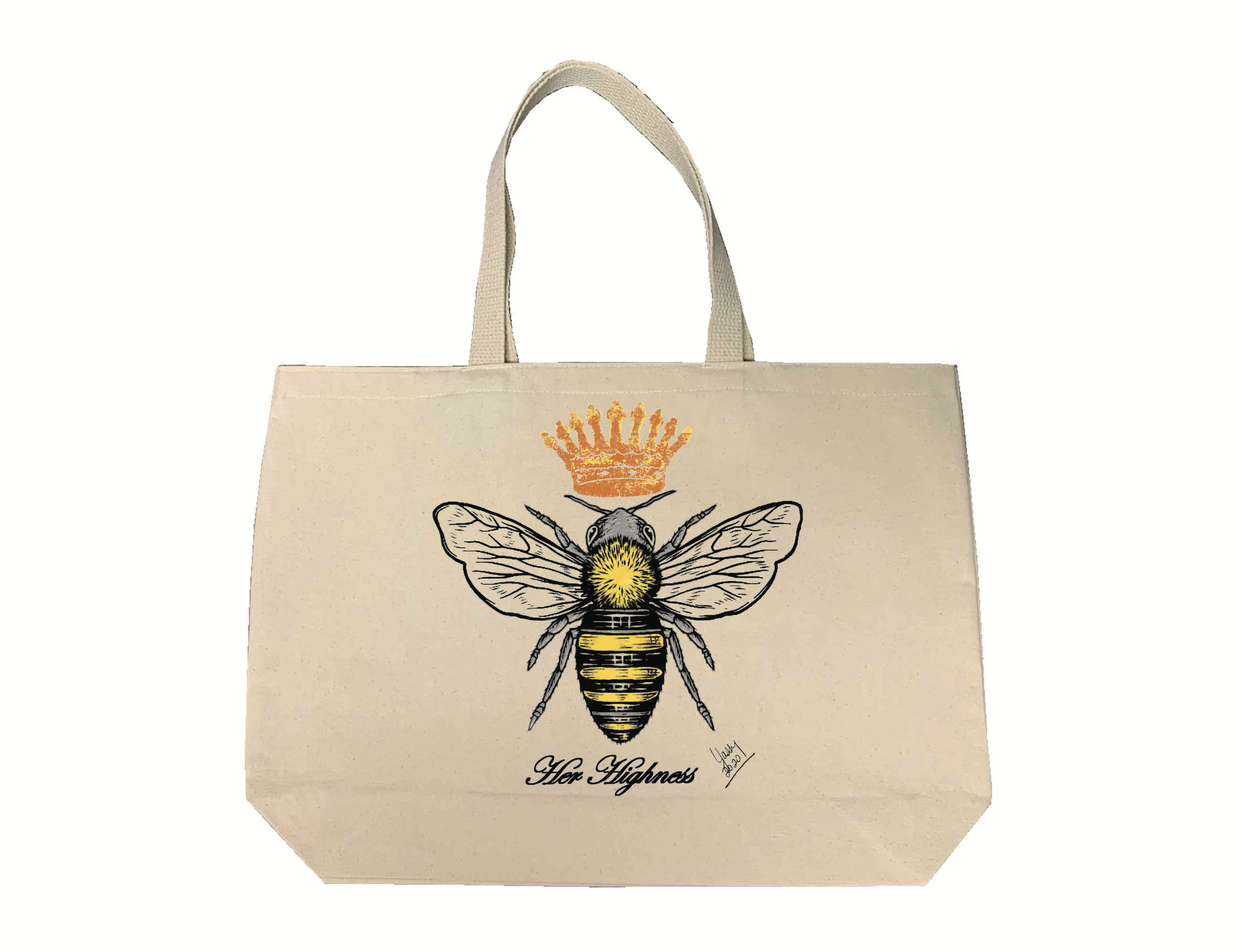 Tote Bag-Queen Bee