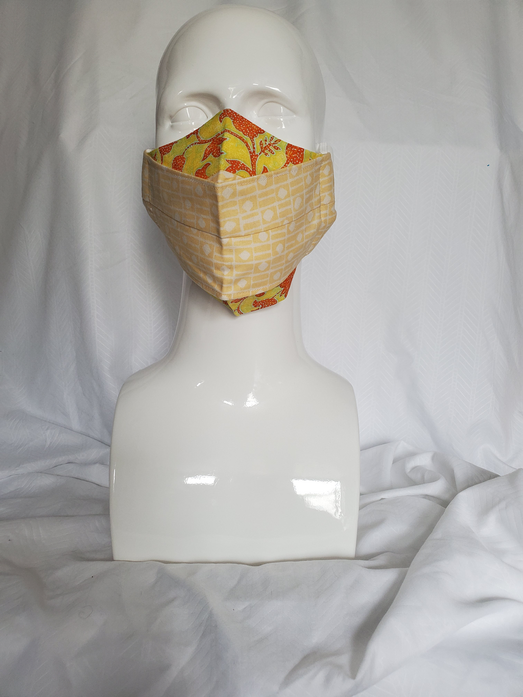 3D Mask-Yellow Red
